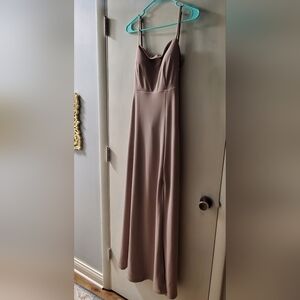 Birdy Grey Benny Taupe Maxi Dress Size S